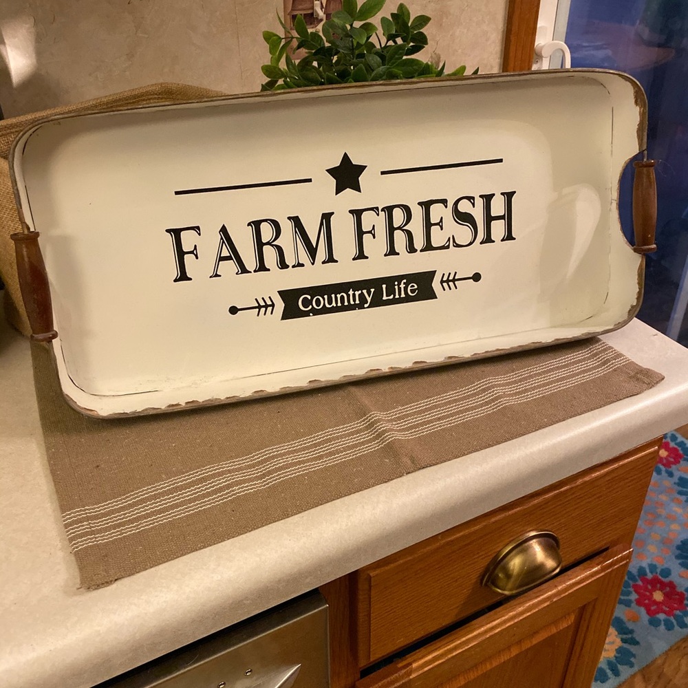 Metal Serving Tray